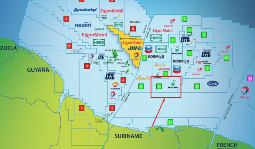 Petronas descobre mais petróleo e gás no Bloco 52 Suriname Conteúdo