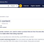 Definition of ‘local content’ 