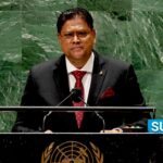 Suriname President Addresses United Nations General Debate, 76th Session