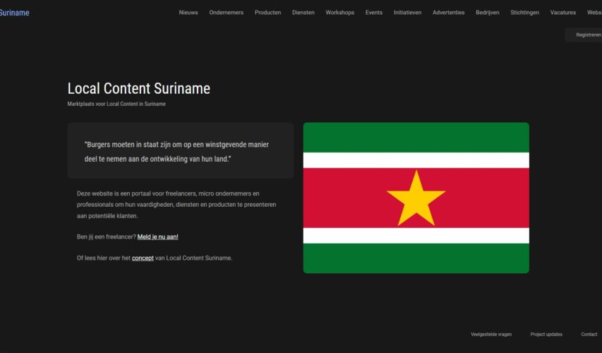 LocalContentSuriname.com