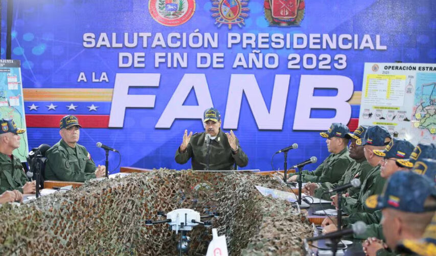 Venezuela start militaire oefeningen en troepenopbouw dichtbij Guyana