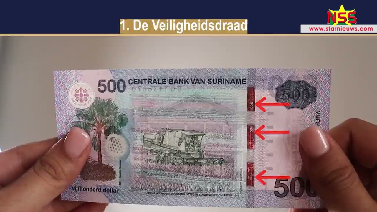 Central Bank of Suriname Introduces New Banknotes of SRD 200 and SRD 500