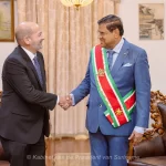 Nieuwe Argentijnse Ambassadeur Overhandigt Geloofsbrieven aan President Santokhi
