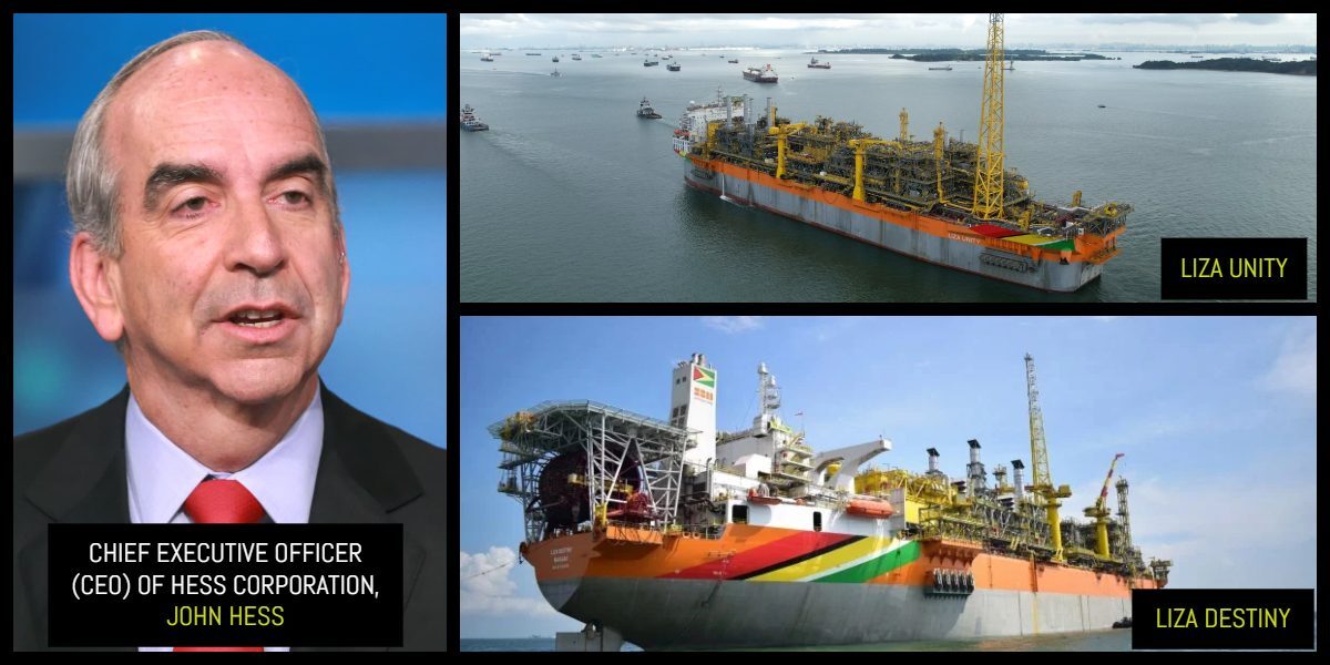 Olieproductie in Guyana stuwt winst Hess naar US$757 miljoen in tweede kwartaal 2024