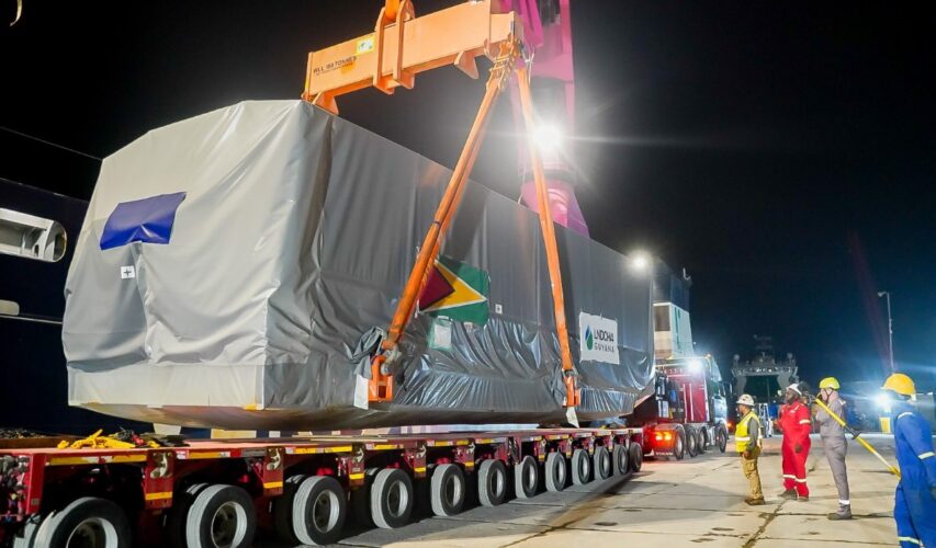 Guyana Boekt Vooruitgang met Aankomst van Geavanceerde Gasturbines voor Gas-to-Energy Project