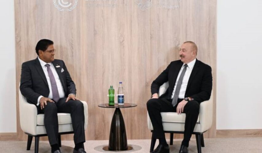 President Santokhi en Aliyev versterken banden tussen Suriname en Azerbeidzjan