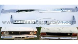 Ford Lotus Cortina MK2 bumpers with front bumper in 2 parts